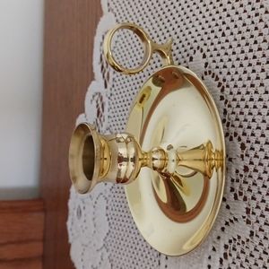 Set of 2 vintage brass chambersticks NIB 🎁